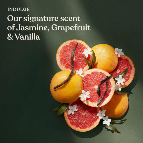 Spa Petite Retreat Gift Set, 4-Piece Vegan Bath & Body Collection with Signature Jasmine, Grapefruit & Vanilla, Cruelty-Free Women’s Pamper Gift, Travel Size