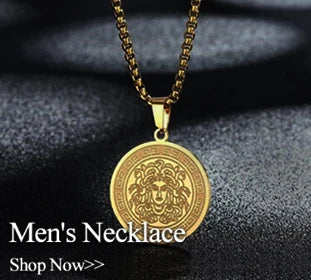 Stainless Steel Coraline Inspired Silhouette Necklace Women Men Engraved Circle Disc Pendant Necklace Geomertic Jewelry Gift