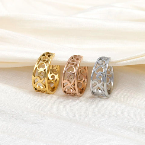 1pc/3pcs Lotus Hollow Crown Stainless Steel Toe Ring Waterproof Hypoallergenic Opening Adjustable Foot Ring Summer Beach Women