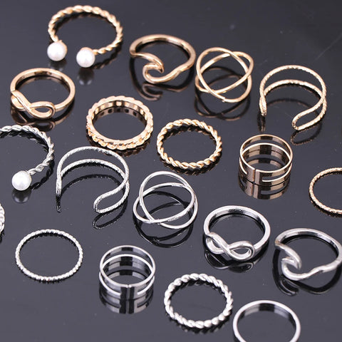 Rings Set Stainless Steel Ring Halloween Jewelry For Women Rings Jewelry Slytherin Punk Ring On Phalanx Anel Masculino