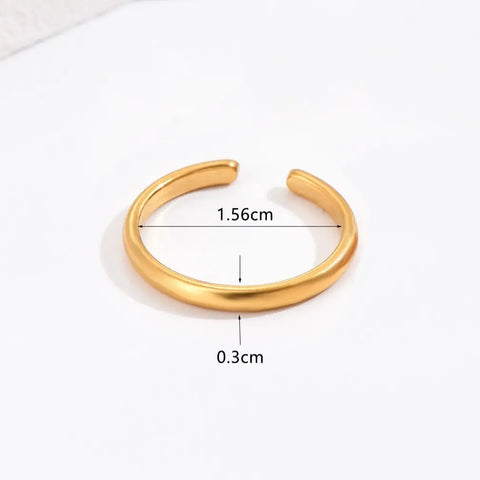 3PCS Toe Rings for Women Adjustable Stainless Steel Simple Stars Moon Smooth Ring Summer Beach Finger Foot Ring Gift Jewelry