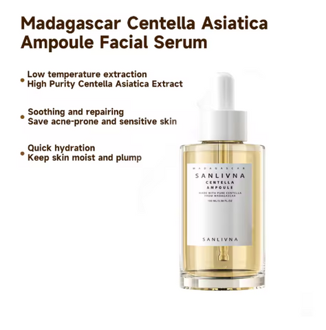 Centella Asiatica Ampoule Facial Serum , Prone and Sensitive Skin