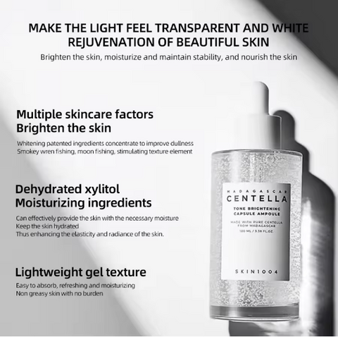 Madagascar Centella Asiatica Ampoule Essence Facial Moisturizing