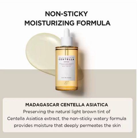 Madagascar Centella Asiatica Ampoule Essence Facial Moisturizing