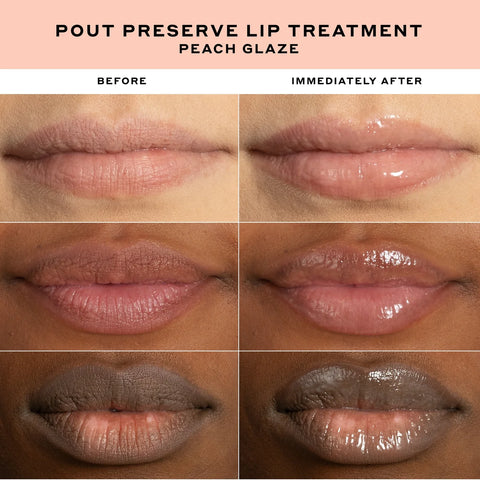 Henriksen Peach Glaze Pout Preserve Peptide Lip Treatment 12ml