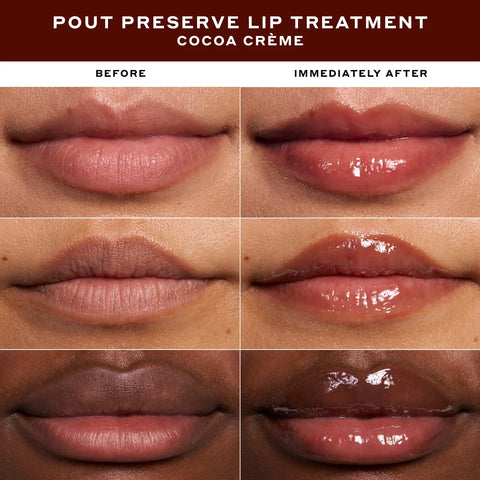 HENRIKSEN Cocoa Creme Pout Preserve Peptide Lip Treatment 12ml