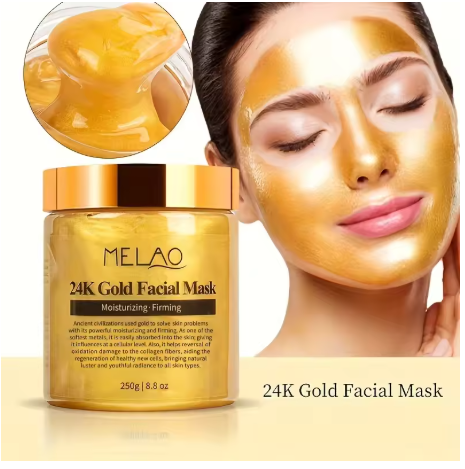 Gold Face Mask Beauty Facemask Skin Remove France Golden