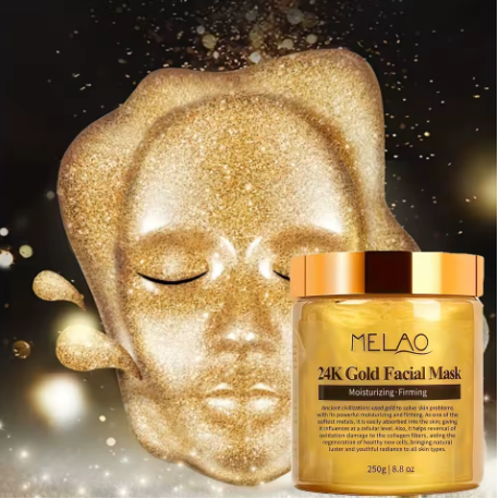 Gold Face Mask Beauty Facemask Skin Remove France Golden