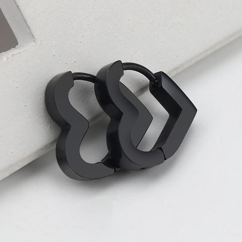 Stainless Steel 3 Color Mini Geometric Earrings