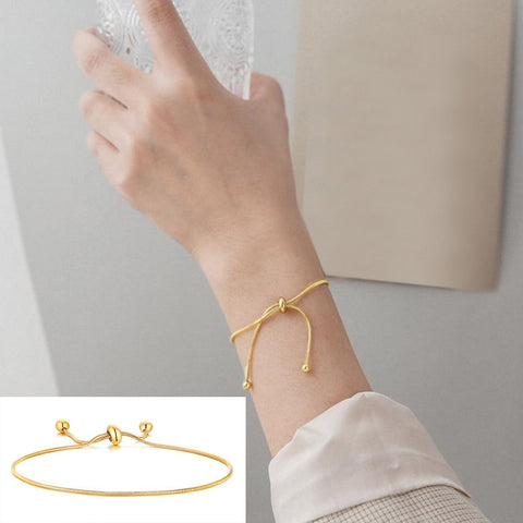 Paperclip Chain Bracelet for Women,Gold Color Stainless Steel Rectangle Link Bracelets,Cable Dainty Girls Layering Jewelry