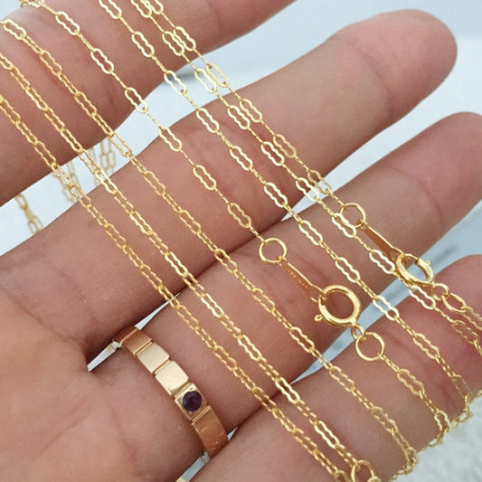 1.4mm Gold Filled Chain Gourd Chain Stamp:1/20 14KGF