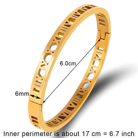 2020 Trendy Crystal Bracelets for Women Fashion Bangle Bracelet Titanium Love Pulseiras Stainless Steel Bangles Feminina Jewelry