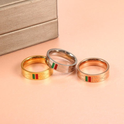 Wholesale Stainless Steel Ring Titanium Wedding Bridal Rings Famous Brand Love Promise Rings For Women