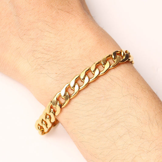 CACANA Stainless Steel Chain Bracelets For Man Women Gold Silver Color For Pendant 2.3NK Donot Fade Jewelry N1764