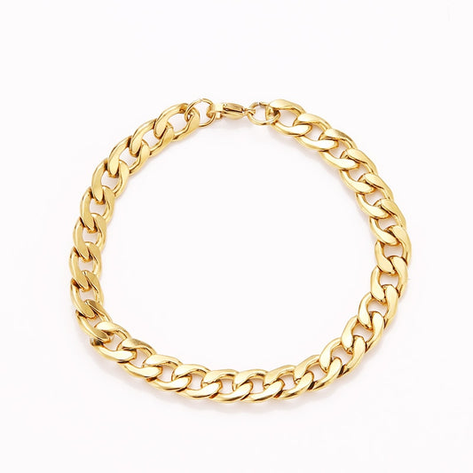 CACANA Stainless Steel Chain Bracelets For Man Women Gold Silver Color For Pendant 2.3NK Donot Fade Jewelry N1764