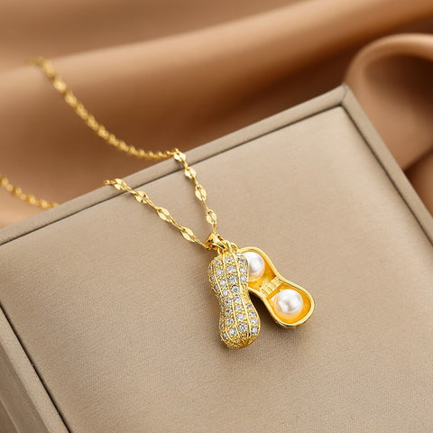 Women Zircon Jewelry Pendant Necklace