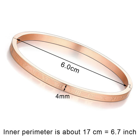 2020 Trendy Crystal Bracelets for Women Fashion Bangle Bracelet Titanium Love Pulseiras Stainless Steel Bangles Feminina Jewelry