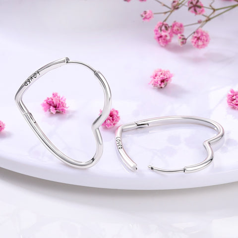 Women Charm Double Hoop Earrings