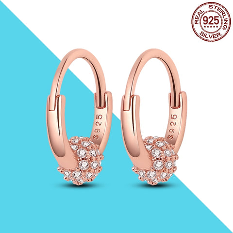 Women Charm Double Hoop Earrings