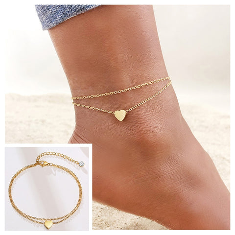 Summer Beach Chain Anklet Bracelet