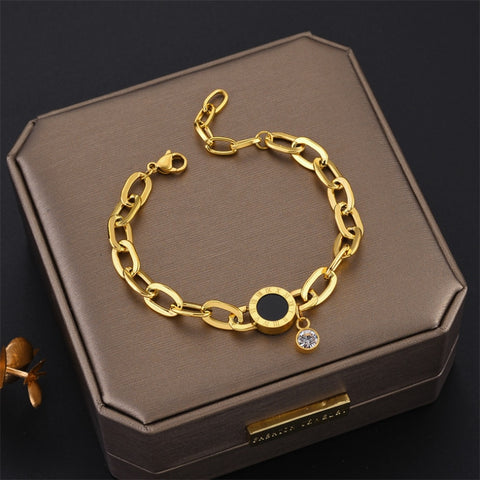 Women Exquisite Gold Color Bracelet