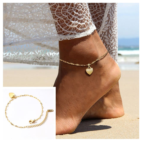 Summer Beach Chain Anklet Bracelet