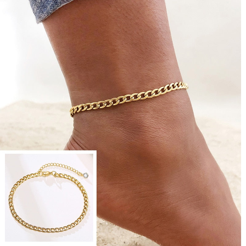 Summer Beach Chain Anklet Bracelet