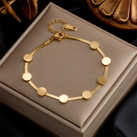 Women Exquisite Gold Color Bracelet