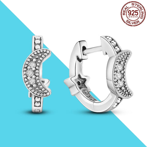 Women Charm Double Hoop Earrings