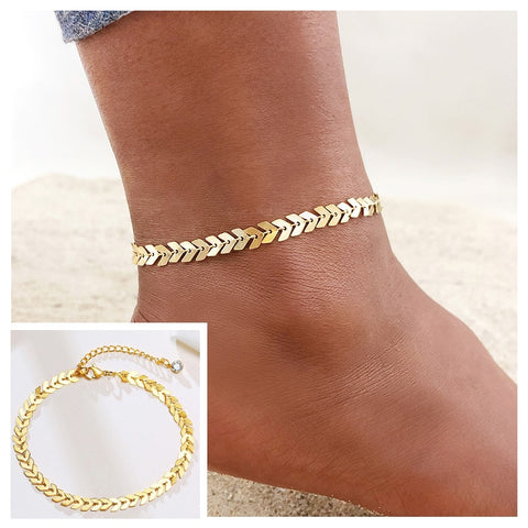 Summer Beach Chain Anklet Bracelet